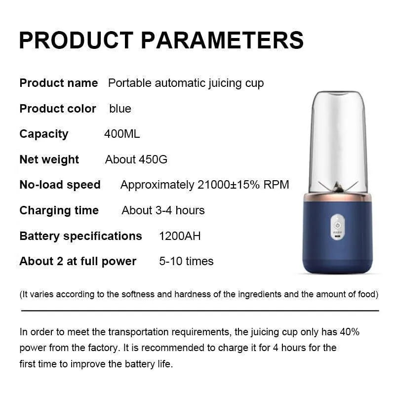 Rechargeable Juicer