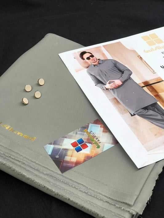 Men’s Unstitched Wash And Wear Plain Suit