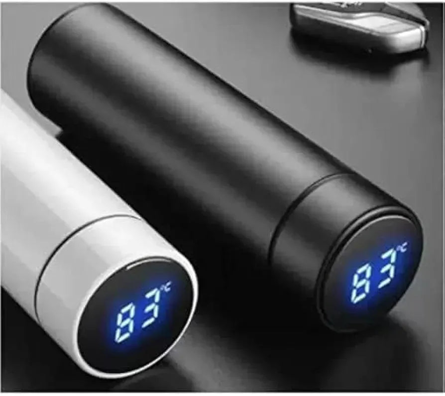 hot and cold water bottle with led temprature