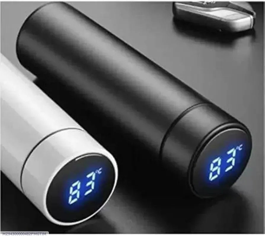 hot and cold water bottle with led temprature